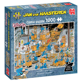 Jan van Haasteren Puzzle - Oldtimer - los geht's! - 1000 Stk.
