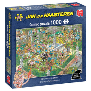Jan van Haasteren – Grillparty! - 1000 Teile Puzzle - Puzzle