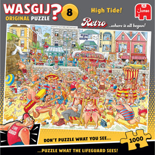 Jumbo Wasgij Retro Original 8 Puzzle – Flut!, 1000 Teile.
