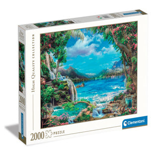Clementoni Puzzle Paradies auf Erden, 2000 Teile.