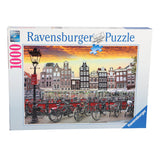 Ravensburger Puzzle Amsterdam Fahrradschuppen 1000 Teile