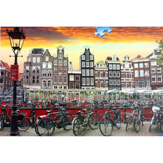Ravensburger Puzzle Amsterdam Fahrradschuppen 1000 Teile