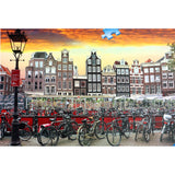 Ravensburger Puzzle Amsterdam Fahrradschuppen 1000 Teile