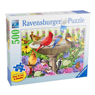 Ravensburger Puzzle am Vogelbad - Puzzle - 500 Teile