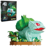 4D Build – Pokémon Bulbasaur – 3D-Modellbausatz – Pokémon-Sammlerstücke, Büro-Starterkollektion, Schreibtischdekoration, Konstruktionsspielzeug, 3D-Puzzles, 195 Teile