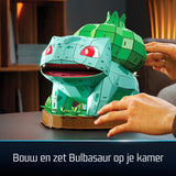 4D Build – Pokémon Bulbasaur – 3D-Modellbausatz – Pokémon-Sammlerstücke, Büro-Starterkollektion, Schreibtischdekoration, Konstruktionsspielzeug, 3D-Puzzles, 195 Teile