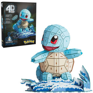 4D-Build, Pokémon-Squirtle, 3D-Modellset, Pokémon-Sammlerstücke, Sideboard-Starterkollektion, Schreibtischdekoration, Konstruktionsspielzeug, 3D-Puzzles, 180 Teile