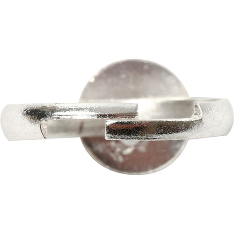 Creativ Company Ring für den Finger, versilbert, 3 Stück 1 Box