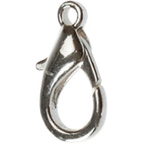 Creativ Company Karabiner, L: 18 mm, versilbert, 4 Stück 1 Box