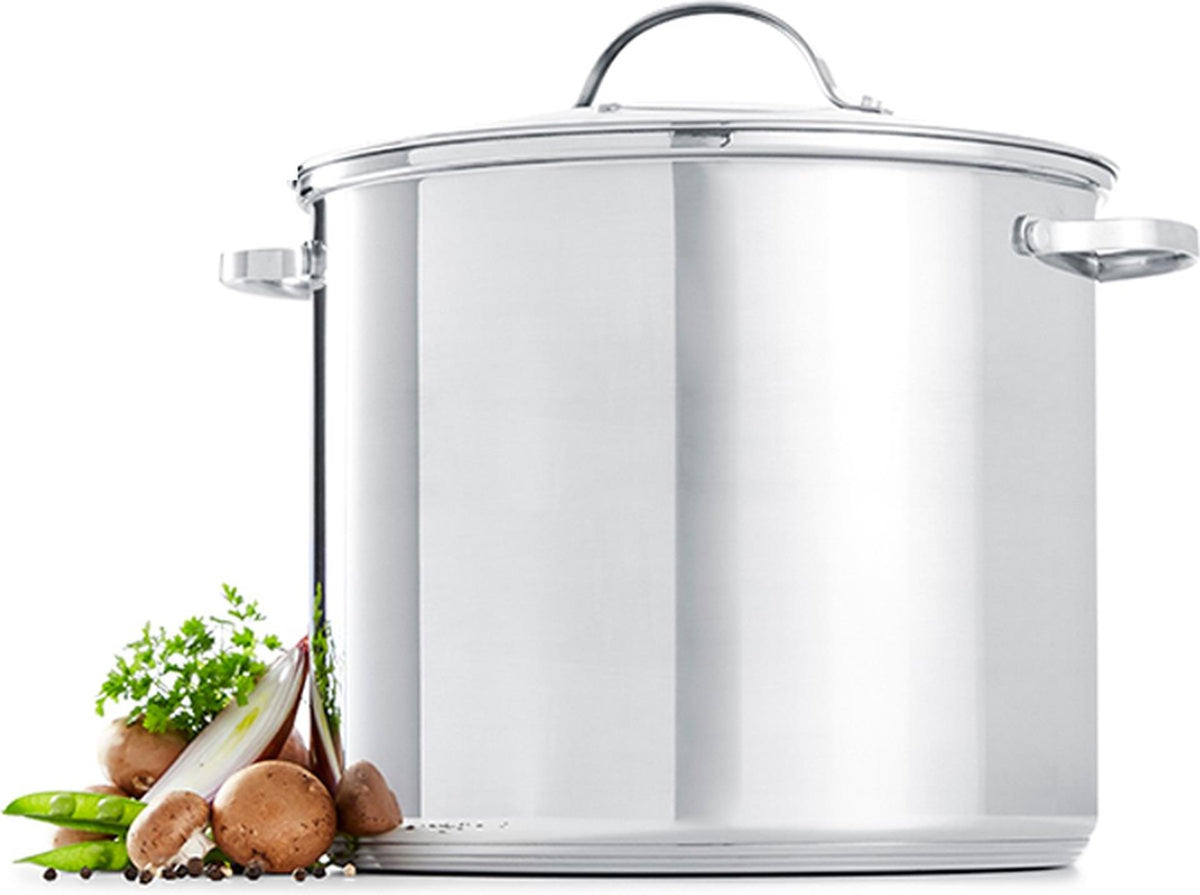 Deksi Suppentopf mit Glasdeckel 10 Liter ø26cm alle Wärmequellen