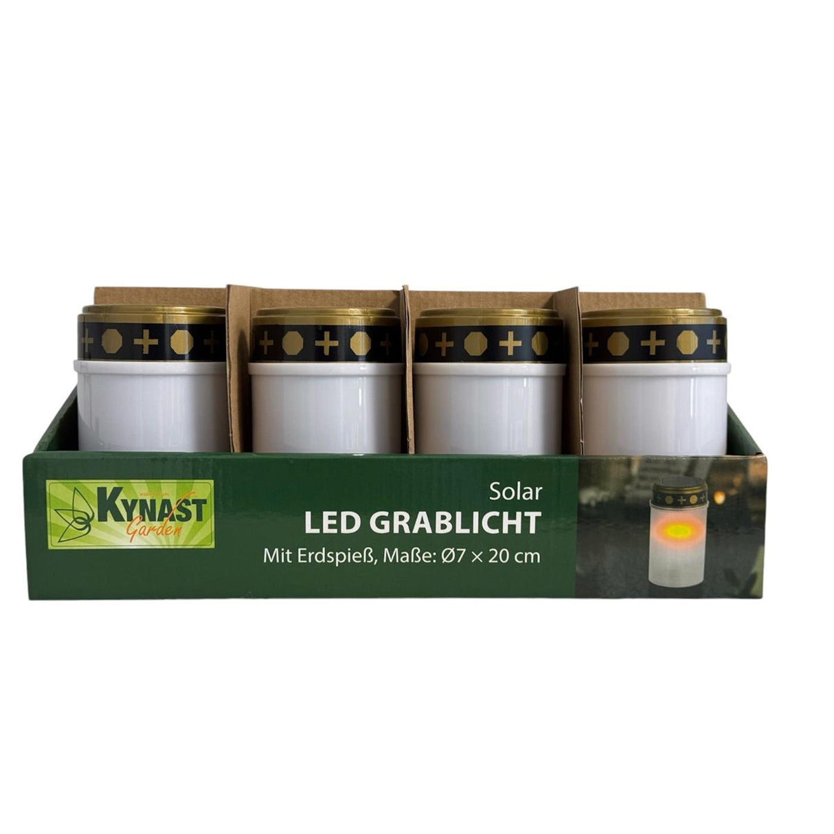 Z1 Grableuchte LED Solar weiß ø7xh20cm