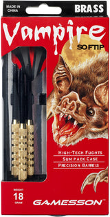 Bex Sunsport Dartset Vampire – Freizeitdartpfeile – Softspitze – Komplettset für den Heimgebrauch – Präzisionsspiel – ab 8 Jahren – 18 Gramm