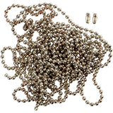 Creativ Company Kugelkette, D 1,5 mm, versilbert, 3 m 1 Rolle