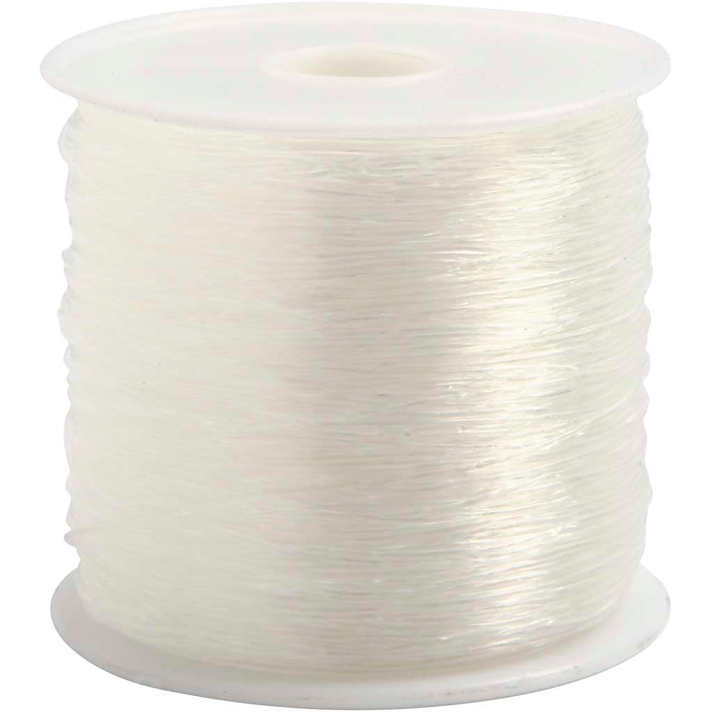 Creativ Company Gummikordel, rund, Stärke 0,5 mm, 100 m 1 Rolle