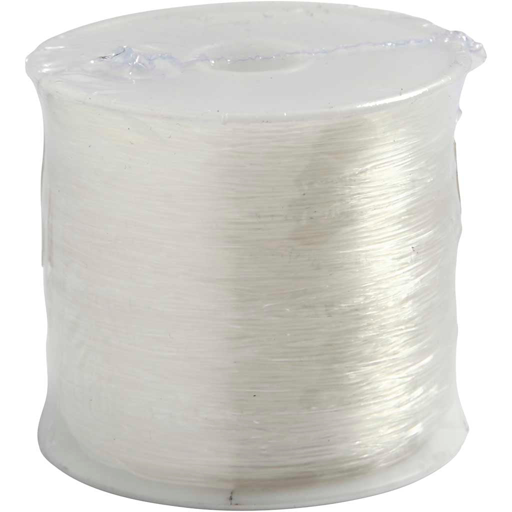 Creativ Company Gummikordel, rund, Stärke 0,5 mm, 100 m 1 Rolle