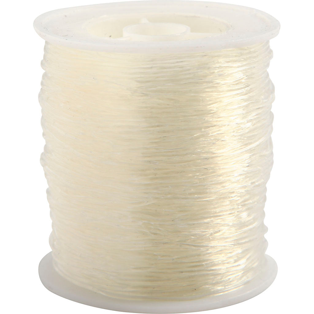 Creativ Company Gummischnur, rund, Stärke 1 mm, 50 m 1 Rolle