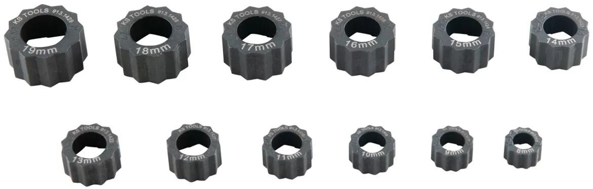Ks Tools Ks-Tools Gewindeausdreher-Set Mutternausdreher-Set 12-tlg.