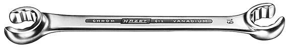 Hazet Doppelringschlüssel Do-Ring offen 12x14mm, Kopf 15°.