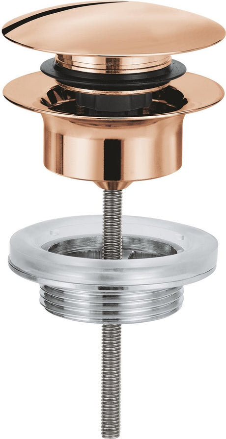Grohe Ablaufgarnitur - Push-Open - Warm Sunset (Bronze)