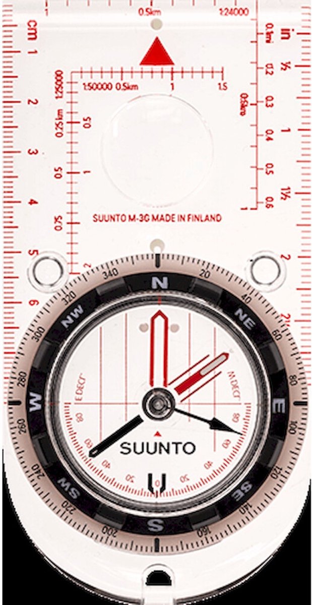 Suunto M-3 Plattenkompass global – transparent