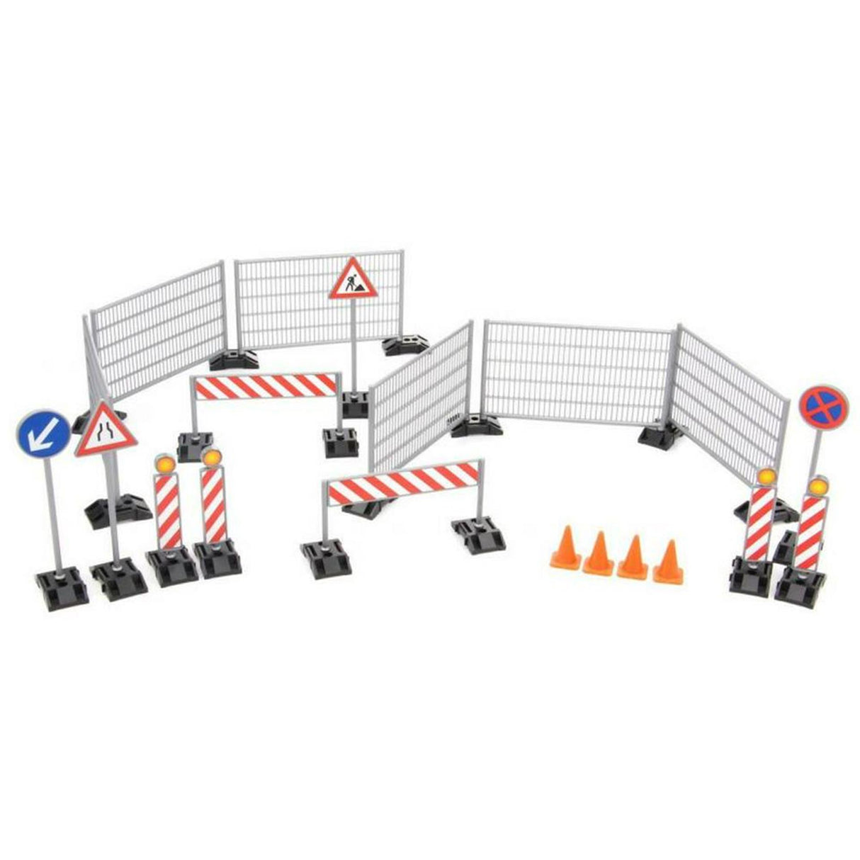 BRUDER BOUWPLAATS SET