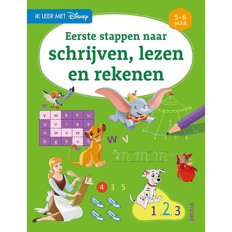 Deltas Disney Ich lerne mit Schreiben, Lesen und Rechnen (5-6 Jahre)
