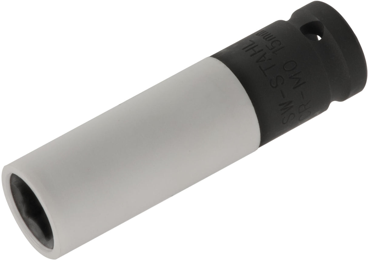 SW Stahl SW-Stahl Radmuttern-Steckschlüssel Radmuttern-Stecknuss 15 mm SW Stahl