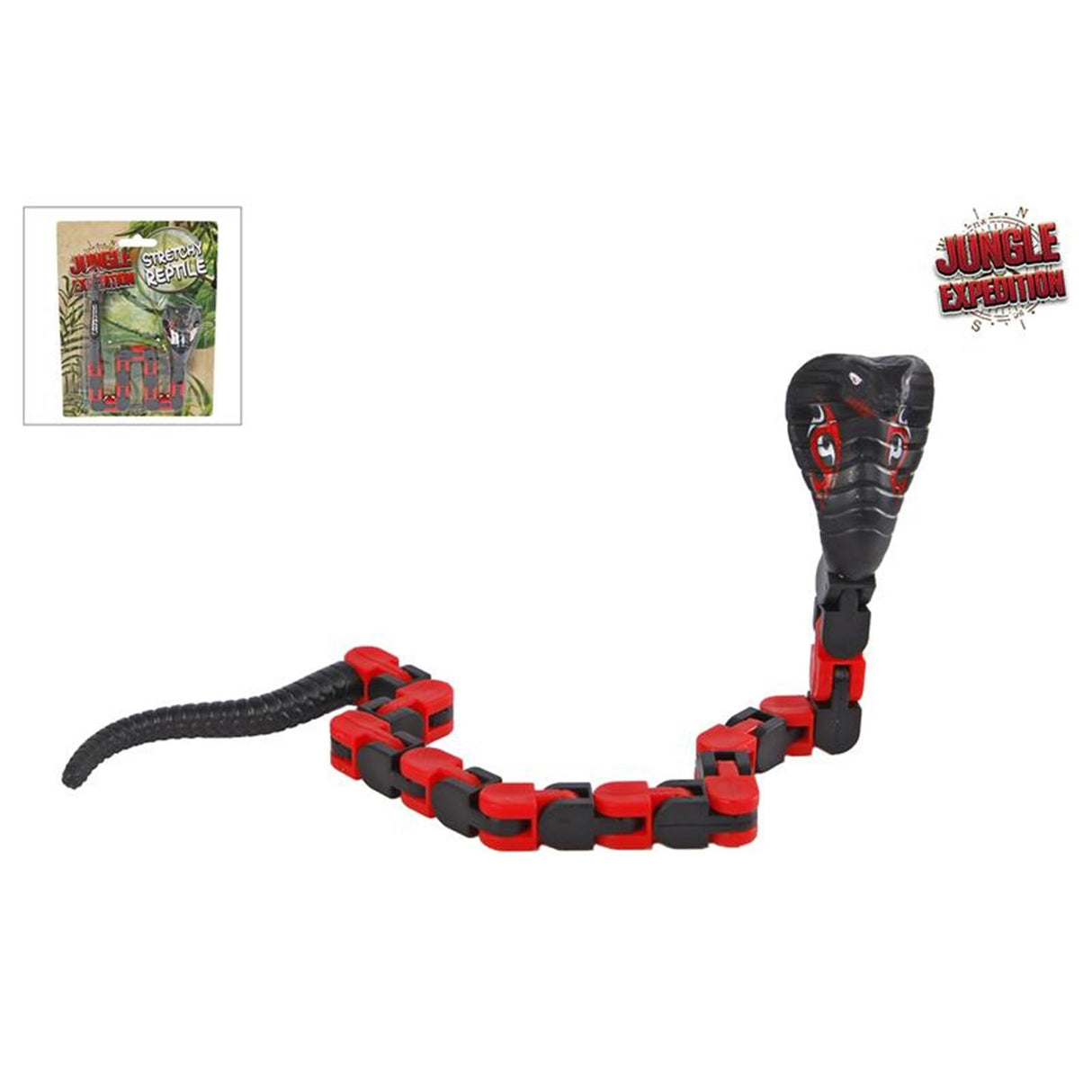 Dschungelexpedition Fidget Cobra Halskette