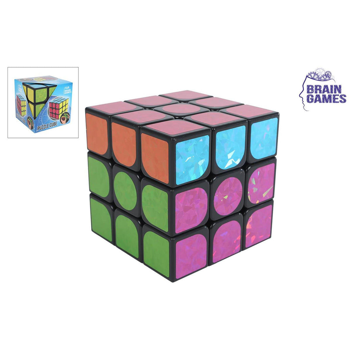 Denkspiele, Puzzlewürfel 10 cm
