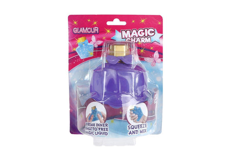 Glamour squeezy parfumfles met charms 2 assorti