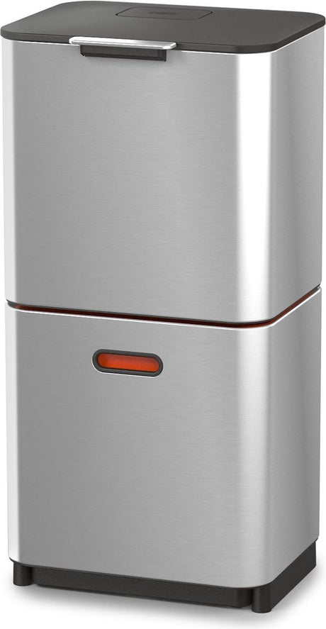 Joseph Joseph Intelligenter Abfallbehälter Totem Max – 60 l – Silber
