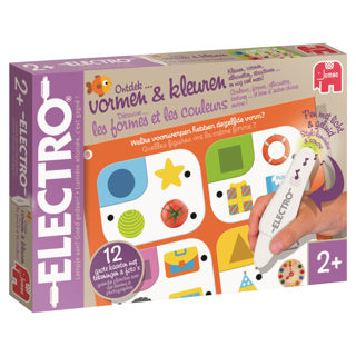 Elektro-Jumbo-Wonder-Stift-Formen-Lernspiel zum Ausmalen