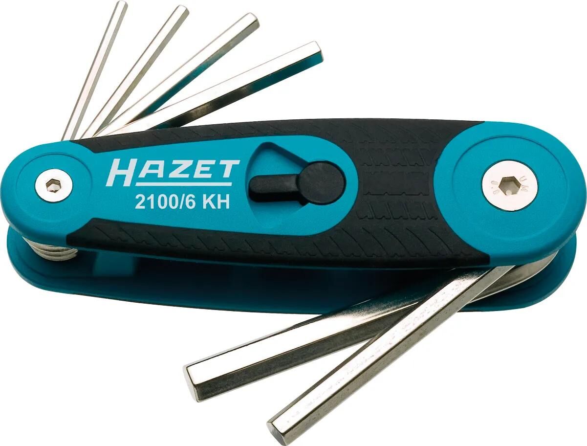 Hazet Winkelschlüsselsatz Winkelschraubendrehersatz 2100 6kh