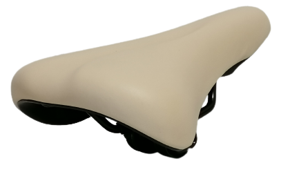 HZB Saddle Comfort Børns cykel 20 24 tommer creme med sadelstrop