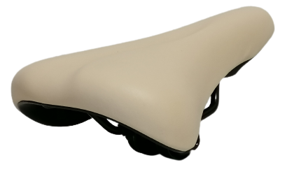 Hzb Sattel Comfort Kinderfahrrad 20 24 Zoll Creme mit Sattelgurt