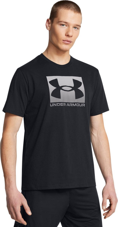 Under Armour UA M Boxed Sports Updated SS-BLK Herren-Sportshirt – Schwarz – Graphit