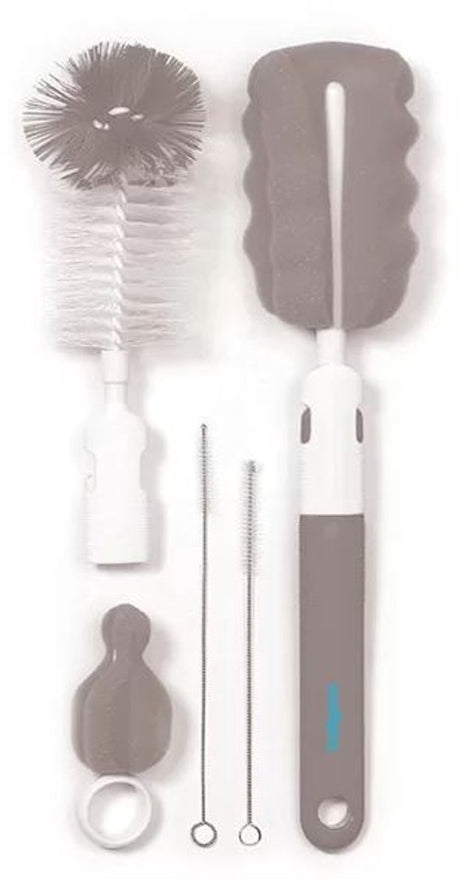 Babyono Bürstenset Flaschenbecher Anthrazit