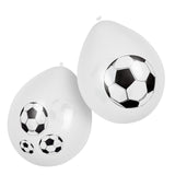 Boland Luftballons Fußball-Set bestehend aus 6 Stück ø25cm