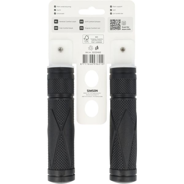 Simson handvatten comfort zwart