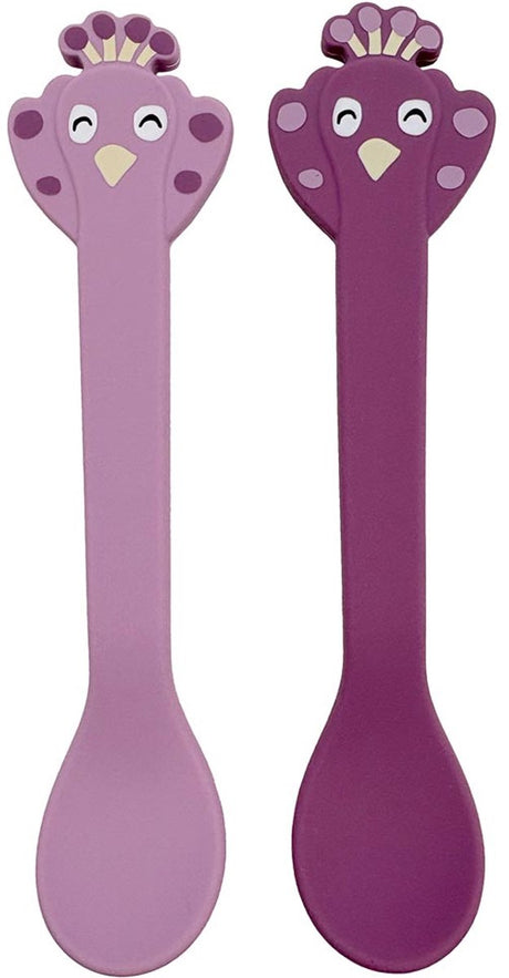 Trixie siliconen lepel 2-pack - mrs. peacock
