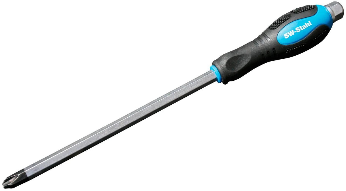 SW-Stahl SW-Stahl-Schraubendreher Kraftschraubendreher Kreuz 3x150mm