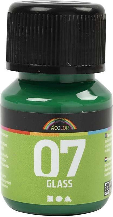Creativ Company permanente Glasfarbe – Brillantgrün, 30 ml