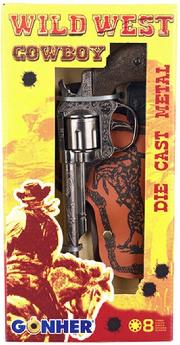 Gonher Cowboy-Pistole mit Holster