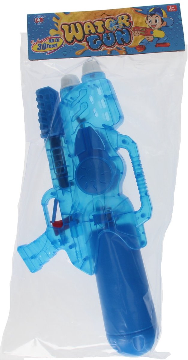 Lobbes Spielzeug zB Wasserpistole transparent blau, 47cm