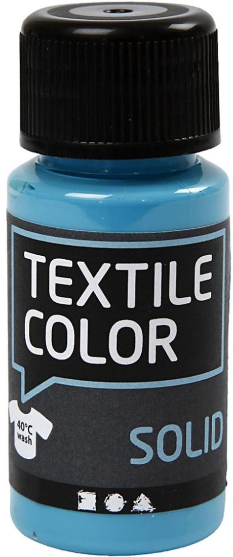 Kreativfirma Textilfarbe - Bekämpfung Textilfarbe - türkisblauw, 50 ml