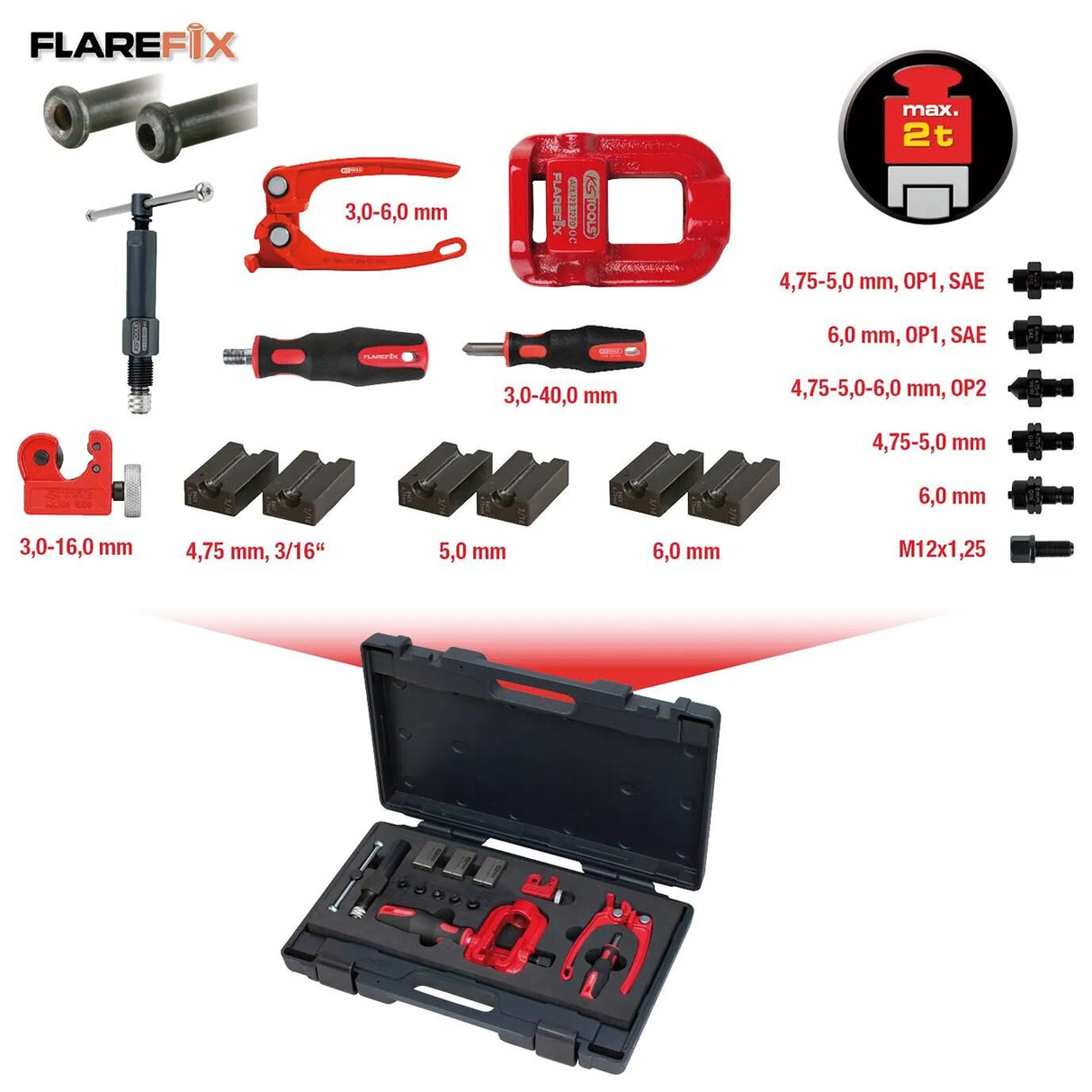 Ks tools ks-tools klappwerkzeuge set uni.-boerdelgeraet-set 15tlg.