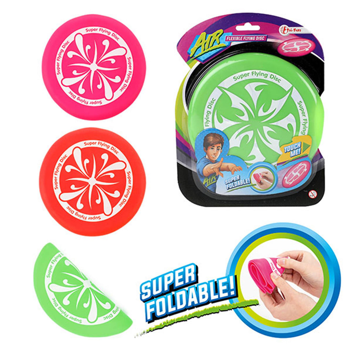Toi-toys Toi Toys Air superflexibler Gummi-Frisbee ø17cm