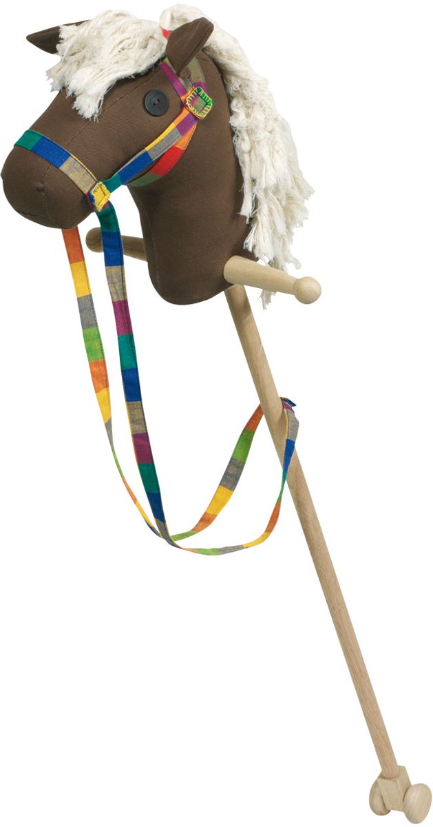 Goki Steckenpferd aus Holz braun