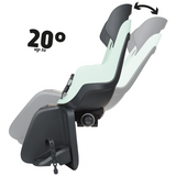 Bobike Kindersitz hinter Go Maxi RS mit Rahmenmontage (FF) und Schlafposition – Pfefferminze