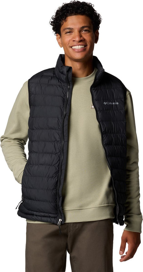 Columbia Powder Lite™ II Weste Herren Outdoor-Körperwärmer – Schwarz – Größe L